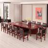 12-Person Modern Red Conference Table Set [3M] thumb 3