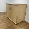 2-Door executive credenza office cabinet thumb 4