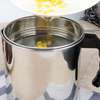 Stainless Steel Oil Jar Sieve Grease Pot Container thumb 2