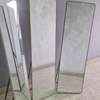 Unbreakable full length mirror with metallic frame thumb 1