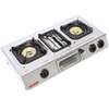 RAMTONS GAS COOKER 2 BURNER STAINLESS STEEL thumb 1