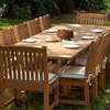 Mahogany /Mvule outdoors dining table and chairs thumb 6