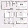 4 bedroom maisonette plan with hidden roof thumb 3