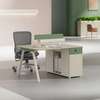 Modern Modular Office Workstation with Cubicle Frames thumb 3