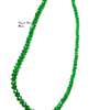 Womens Green Crystal Necklace and Earrings thumb 2