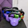 Coated colored kettle bells thumb 0