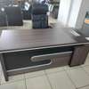 Office Desk; 1800mm Modern Gray Executive Desk thumb 1