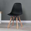 White Eames Plastic Dining Chairs thumb 2