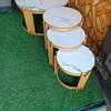 Round Stylish Marble Top 4 Coffee Table Set thumb 3