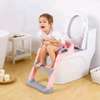 Baby potty training toilet seat with ladder thumb 0