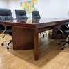 Office Table: 3M Executive Mahogany Office Table thumb 3
