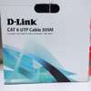 D-Link Cat6 UTP 24 AWG PVC Solid 305m Cable Pure copper. thumb 1