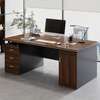 Office Desk: 1.4m Executive Office Desk With Drawers thumb 5