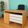 Office Desk: 1400mm Sleek Design Desk thumb 0