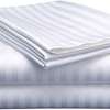 Quality stripped bedsheets size 7*8 satin thumb 0