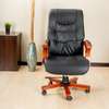 Office Chair: Reclining Leather Brown Ceo Office Chair thumb 0