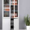 Office Cabinet: White Metal Office Console Cabinet thumb 4