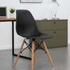 Dining Chairs; Black Eames Dining Chairs thumb 4