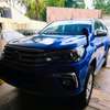 Toyota Hilux double cabin blue 2017 4wd thumb 2