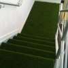 green look on staircases with artificial grass carpet thumb 0