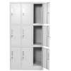 Office Cabinet: 9-Door Secure Cabinet with Locking Keys thumb 3