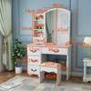 Modern Makeup Vanity Table with LED Mirror & Drawers thumb 2
