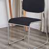 Office Chair: Chrome Minimalist Office Low Chair thumb 0
