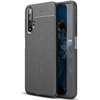 Auto Focus Leather Pattern Soft TPU Back Case Cover for Huawei Nova 5T thumb 0