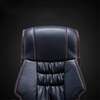 Office Chair: Leather Non Discomfort Recline Chair High Back thumb 2