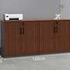 Wooden 4 Door Lockable Storage Custom Office Cabinet thumb 1