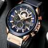 Curren 8380 Watch Men Fashion Quartz Watch leather Watch thumb 0