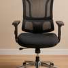 Office Chair:  Black Modern Mesh Seat thumb 2