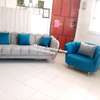 3,2,1 MODERN SOFA IN GREY AND BLUE thumb 1