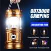 Outdoor camping lantern solar power thumb 0