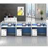 Executive Modern MDF 6-Way Work Station thumb 4