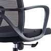 Office Chair :  Ergonomic Black Adjustable Office Chair thumb 2