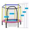 Kids Trampoline with Safety Enclosure Net - 5FT Trampoline thumb 0