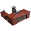 2 M L Shaped Mahogany Executive Office Desk thumb 11
