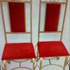 Padded steel dinning chairs thumb 8