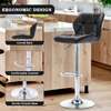 Bar stool: Black Adjustable Swivel Barstool thumb 4