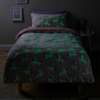UK Original - Homelife glow in the dark unicorn fleece duvet thumb 1