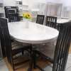 6 seater wooden dining set thumb 0