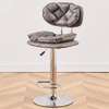 Barstool: Leather Top Height Mechanism Barstool thumb 2
