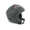 Premium Open Face Motorcycle Helmet , Matt Black thumb 4