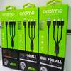 Oraimo Quality 2A Type C, Micro USB And Lightning 3 In 1 Cab thumb 1