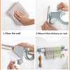 Double towel hanger with 2 hooks thumb 2