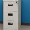 Office Cabinet: Three Tier Metal Sleek Cabinet thumb 0