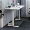 Office Table; White Adjustable Electric Office Table thumb 4