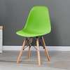 White Eames Plastic Dining Chairs thumb 0