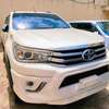 Toyota Hilux double cabin white 2017 diesel thumb 0